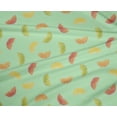 thumbnail image 3 of oneOone Polyester Lycra Fabric Lemon Slice Vegetable Printed Fabric 1 Yard 56 Inch Wide, 3 of 4