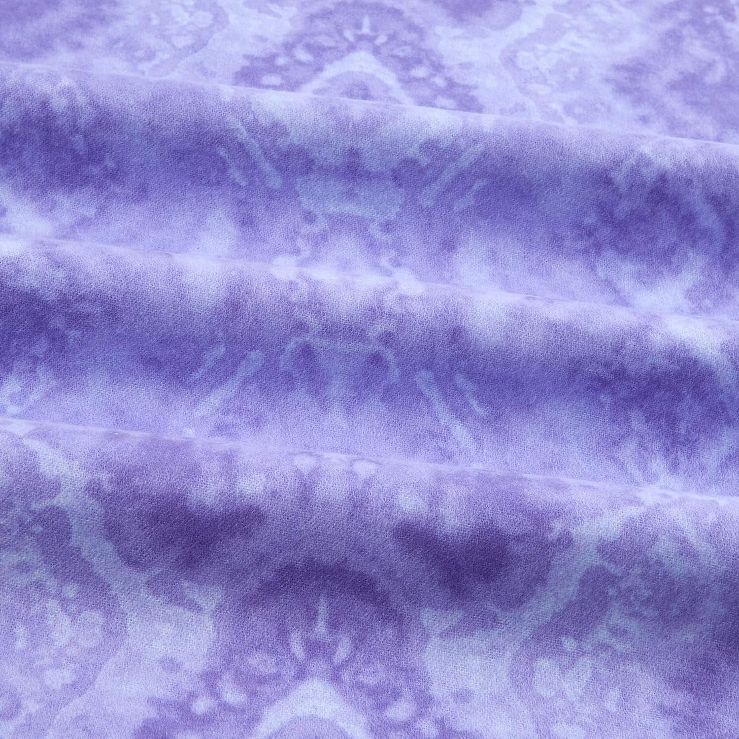 Flannel on Lilac, Fabric by the Yard