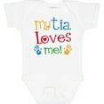 thumbnail image 3 of Inktastic My Tia Loves Me Boys or Girls Baby Bodysuit, 3 of 5