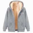 thumbnail image 4 of Towmus Sweatshirt for Women Zip Up Hoodies Casual Long Sleeve Warm Hooded Winter Coats with Pockets M-5XL, 4 of 7