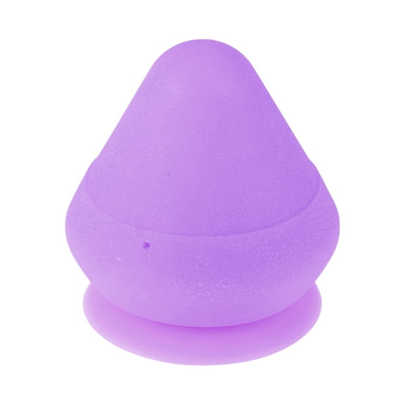 Unique Bargains 1 Pc Comfortable Adsorption Manual Massager Tools 2.76"x2.76"x2.95" Purple