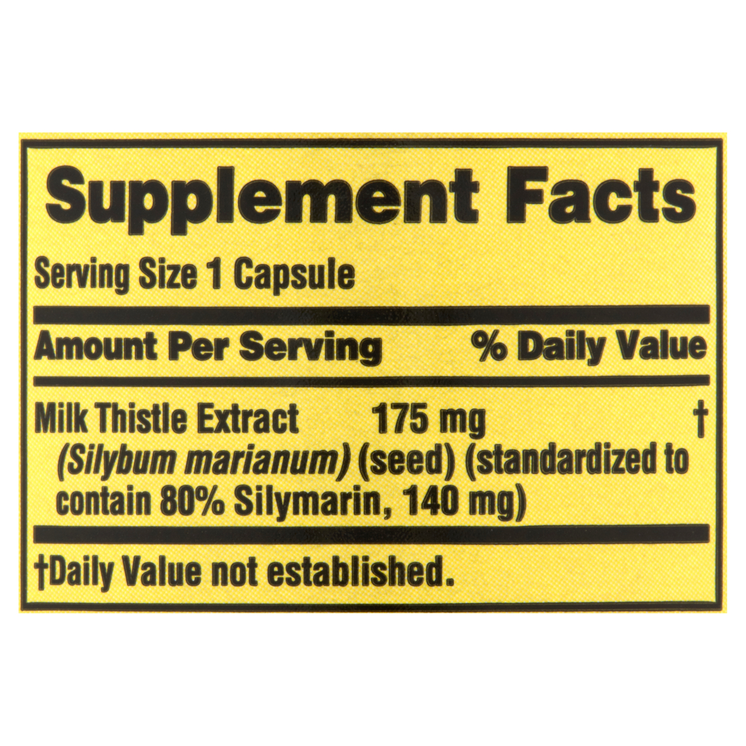 Spring Valley Standardized Extract Milk Thistle Dietary Supplement Capsules Twin Pack, 175 mg, 1180 Count - image 4 of 8