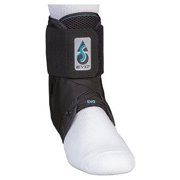 MedSpec ASO w/ Plastic Stays Ankle Stabilizer, Black, Small
