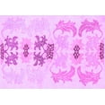 thumbnail image 1 of Ahgly Company Indoor Rectangle Abstract Purple Modern Area Rugs, 7' x 9', 1 of 4