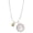 GOLD, variant on Silvertone Skull with Clear Crystals To the World You are a Mother Locket Necklace