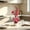 Rose Red#2, variant on Potted Silk Fake Flowers Tabletop Decor, Small Artificial Plants Indoor with Adjustable Branches&Ceramic Pot for Tea Living Room Study Desk Home Decor