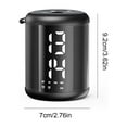 thumbnail image 3 of Outdoor Intelligent Bluetooth Speaker,Home Clock Alarm Clock,Multifunctional Small Speaker Subwoofer with 360° Sound Quality,2 Brightness Adjustments,Metal Diaphragm,52mm Speaker,Long Battery Life, 3 of 8