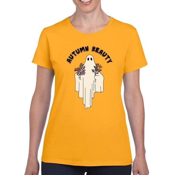 Autumn Beauty T-Shirt Women -Smartprints Designs, Female Medium