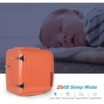thumbnail image 6 of Caynel 4-Liter/6 Can Portable Mini Fridge with Warming Function,Orange, 6 of 9