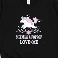 thumbnail image 3 of Inktastic Meemaw and Poppop Unicorn Toddler Sweatshirt, 3 of 4