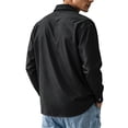 thumbnail image 5 of Men's Cotton Linen Button Down Shirts Long Sleeve Casual Summer Beach Shirts for Men, 5 of 7