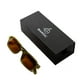 thumbnail image 4 of Baroc Malibu Ámbar Lentes de Sol Rectangulares Unisex UV400 Acetato Transparente, 4 of 5