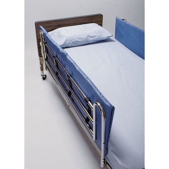Thru-View Vinyl Bed Rail Pads - Item #401017 - Large Window, 60"L - 2 Each / Pair