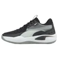 thumbnail image 3 of PU & MA Court Rider Team Basketball Mens Black Sneakers Athletic Shoes 195660-06, 3 of 6