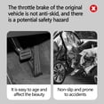 thumbnail image 6 of Universal Car Pedal Covers, Anti-Slip Pedal Pads, Anti-Slip Brake and Accelerator Pedal Covers for Automatic Transmission Vehicles, Easy Installation, 1 Set, 6 of 6