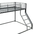 thumbnail image 5 of Triple Tree Adult Metal Twin XL-over-Queen Bunk Beds Black, 5 of 7