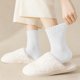 thumbnail image 5 of Calcetines de invierno para mujer, calcetines de tubo medio con forro polar para mayor calidez y protección contra el frío, calcetines de forro polar, calcetines de algodón para mujer, 5 of 6