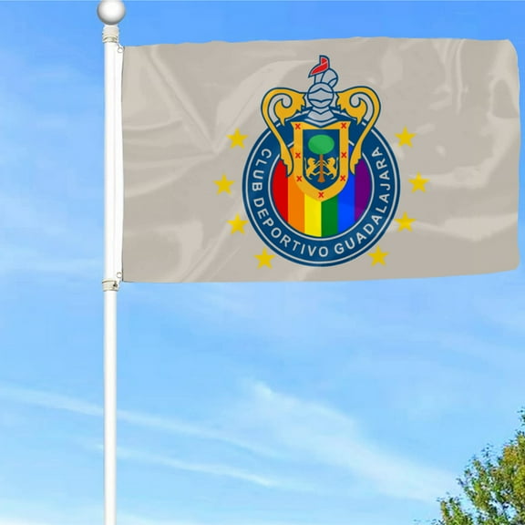 Bayyon Chivas De Guadalajara Flag Banner with Grommets 3x5Feet Man cave Decor