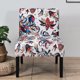 thumbnail image 1 of Funda para silla sin brazos para sillas sin brazos lavables Funda extraíble para silla sin brazos de muebles para silla decorativa Multicolor Macarena Cubierta de sillas sin brazos, 1 of 8
