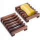 thumbnail image 1 of Natural Wood Soap Dish Bamboo Soap Box Storage Container Easy To Clean Antiseptic Moistureproof Shower Bathroom Kitchen,Soap Box, 1 of 4
