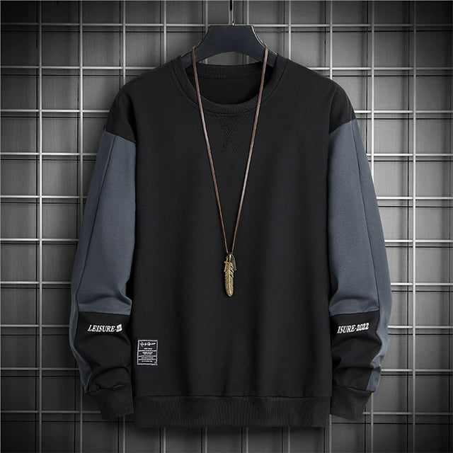 Sports Sweatshirt Fall Outfits for Men Man Sweater Men's Lightweight Sweater Oversized Sweatshirt Pullover Sweaters Mens Western Sweatshirt Thermal Sweater