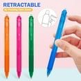 thumbnail image 6 of Erasable Pens Multicolor, 12 Pcs Erasable Gel Pens, Pens with Erasers, Colored Erasable Gel Pens, Click Fine Point 0.7 Mm, Retractable Gel Ink Pens, Assorted Colors for Daily Writing Drawing 11ml, 6 of 9