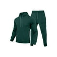 thumbnail image 4 of Mifsaly Mens Sweat Suits 2 Piece Set Fall Trendy Workout Matching Outfits Winter Loungewear Long Sleeve Hoodie Pullover Hooded Sweatpants Loose Joggers Cargo Pants with Multi Pockets, 4 of 5