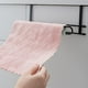thumbnail image 5 of Estante para gabinete de pañuelos, estante de almacenamiento de pañuelos de acero al carbono sin costuras, estante colgante sin perforaciones, estante de film transparente de tela, 5 of 9