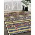 thumbnail image 2 of Ahgly Company Indoor Rectangle Mid-Century Modern Purple Solid Area Rugs, 7' x 10', 2 of 6