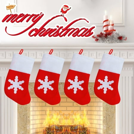 

BETADOG Clearance Christmas Stockings Spoon Fork Bag Christmas Decoration Bag 6PC Clearance Deals