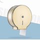 thumbnail image 2 of Brushed Bronze Wall-Mounted Toilet Paper Holder, Durable Metal Roll Dispenser, 2 of 5
