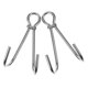thumbnail image 4 of ADDHAT 2Ud Gancho Doble Para De Inoxidable Gancho Portátil Resistente, 4 of 8