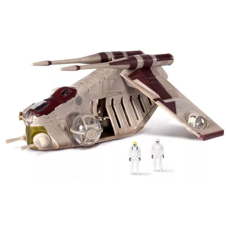 SF・ファンタジー・ホラー STAR WARS Micro Galaxy Series 2 LAAT Star Wars Micro Galaxy Squadron LAAT SpaceShip Toy Playset