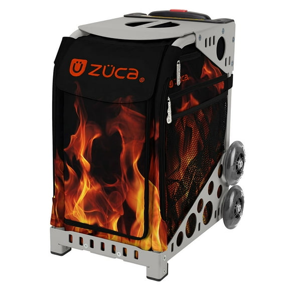 Zuca 18" Sport Bag - Blaze with Flashing Frame (Gray Frame)