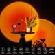 thumbnail image 3 of Luz de atardecer, proyector de luz solar de 17 colores, luz de atardecer, 10 vatios, 3 of 5