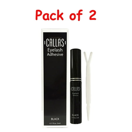 Callas Eyelash Adhesive / Dark / Latex Free / Pack of (The Best Eyelash Glue)