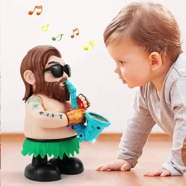 Educational Singing Toy Musical Player with Dance Motion and Lights for Children - Interactive Music Experience