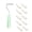 4 inch, variant on Ergonomic Sponge Thumb Roller With Soft Grip For Detailed Painting In Compact Spaces