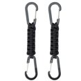 thumbnail image 1 of Snap Hook Carabiner Clips Keychain Hanging Tools Survival Kit Multifunction (black)(2pcs) Yinhe, 1 of 5