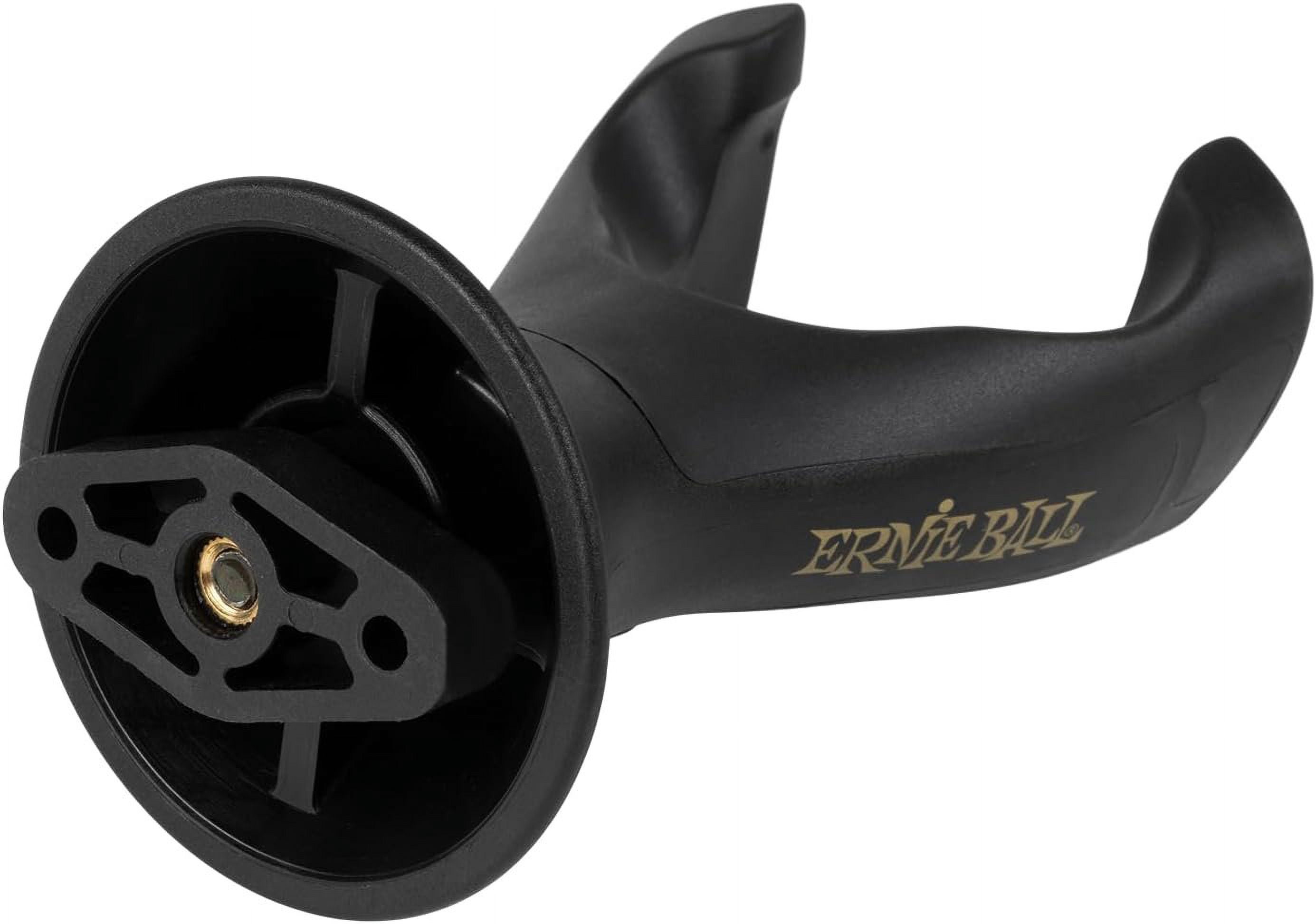 Ernie Ball 9619 Black 6/7-String Guitar/Bass Wall Mount Hanger for Electric or Acoustic Instruments
