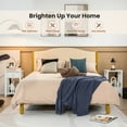 thumbnail image 6 of Costway Modern Nightstand with Bottom Drawer Storage Shelf Small Side End Table White, 6 of 10