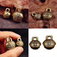 thumbnail image 2 of Artistic Handcrafted Longevity Bell Pendant DIY Craft Kit Copper Material Findings For Jewelry Enthusiasts Multicolor, 2 of 4