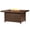 Brown, variant on Aluminum 48-in Rectangular Propane Fire Table, Beads, Covers and Lid