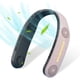 thumbnail image 1 of Bärbar Bladfri Halsfläkt 360° Kylning USB Laddningsbar 4000mAh 3 Hastighetsjustering för Utomhus Inomhus Resor Rosa, 1 of 5