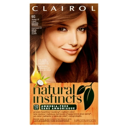 Clairol Natural Instincts Semi Permanent Hair Color Light Golden