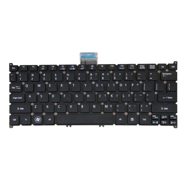 US para -951 -391 S5-391 B1 con tecla Frosted perfke Teclados de reemplazo portátil
