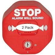 Safety Technology International, Inc. STI-6400 Exit Stopper Multifunction Door Alarm - Two Pack