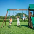thumbnail image 6 of Backyard Discovery Lakewood Cedar Wood Swing Set, Slide, Clubhouse, Playhouse, Snack Bar, 6 of 10
