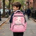 thumbnail image 6 of Jeiento Axolotl Kids School Backpack for Girls 17 Inch Galaxy School Bag Lightweight Elementary Backpack with Padded Laptop Sleeve & Multi-Pockets for Elementary Ages 9-12, 6 of 8