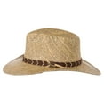 thumbnail image 3 of Stetson Alder Seagrass Straw Outdoor Western Hat - Medium, 3 of 3
